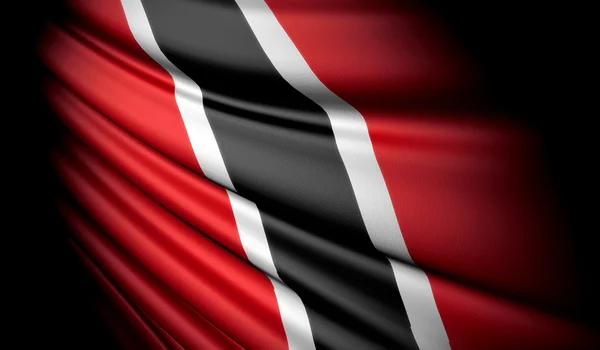 Flag of Trinidad and Tobago — Stock Photo, Image