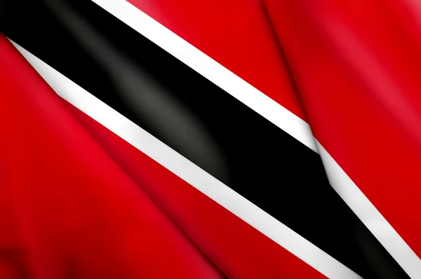特立尼达和多巴哥的国旗 — 图库照片