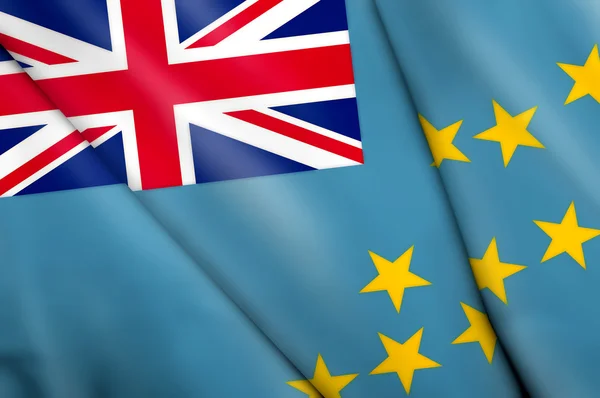 Bandera de tuvalu — Foto de Stock