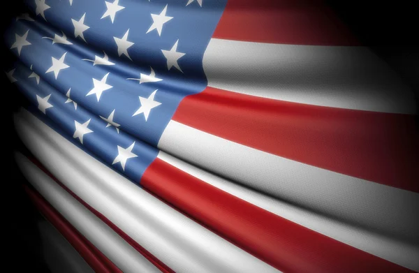 Flagge der USA — Stockfoto