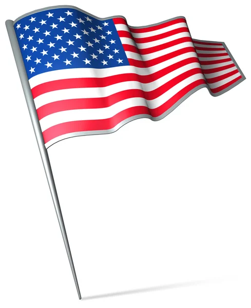 Bandera de USA — Foto de Stock