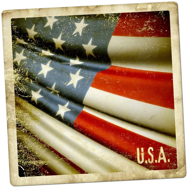 Flagge der USA — Stockfoto