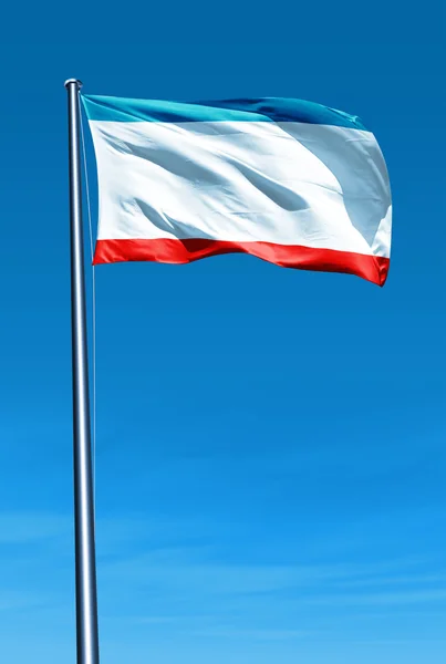 Flaga autonomicznej Republiki Krymu — Zdjęcie stockowe