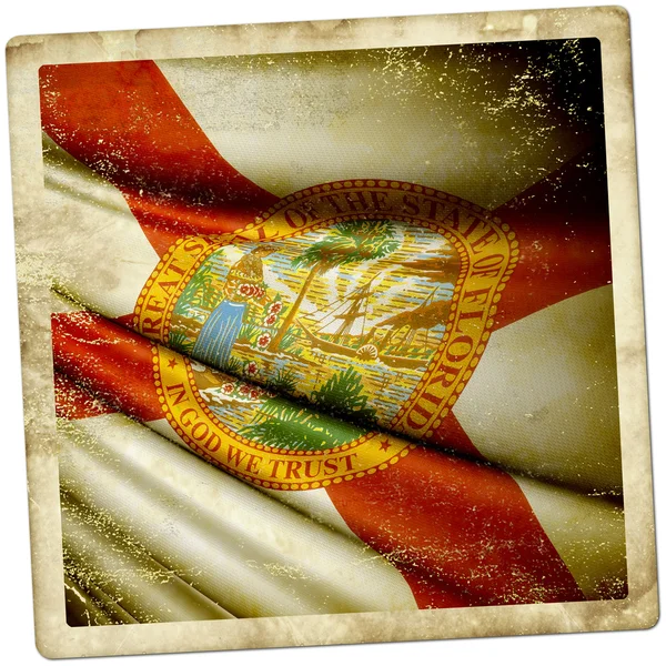 Flagge von florida (usa) — Stockfoto