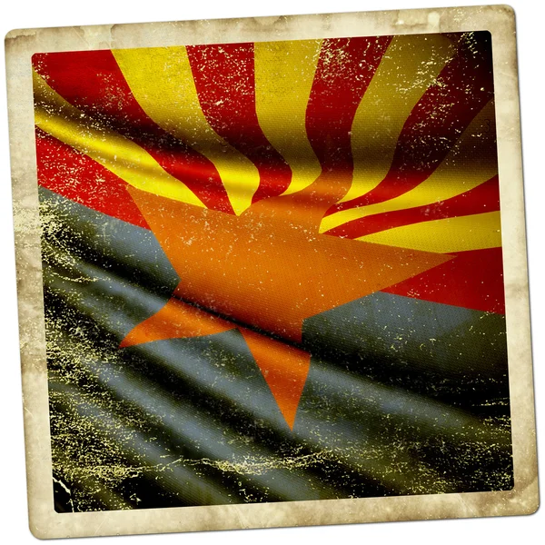 Vlag van arizona (usa) — Stockfoto