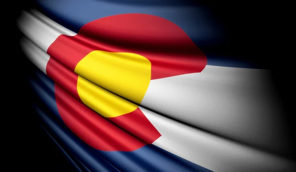 Bandera de Colorado (USA) ) — Foto de Stock