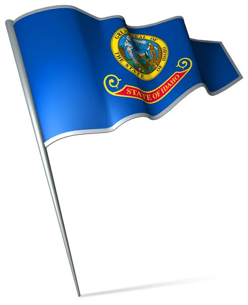 Flag of Idaho (USA) — Stock Photo, Image