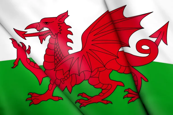 Bandera de Wales —  Fotos de Stock