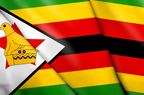 ジンバブエの旗 — ストック写真