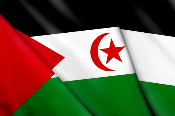 Flag of Western Sahara — Stock Photo, Image