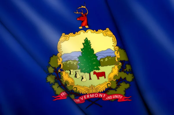 Vermont (usa flagga) — Stockfoto