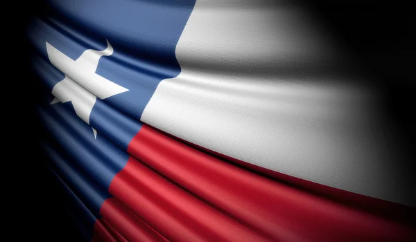 Bandera de Texas (USA) ) Imagen de archivo