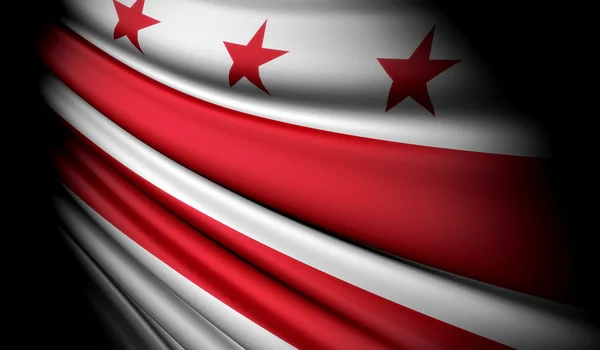 Flag of Washington, D.C. — Stock Photo, Image