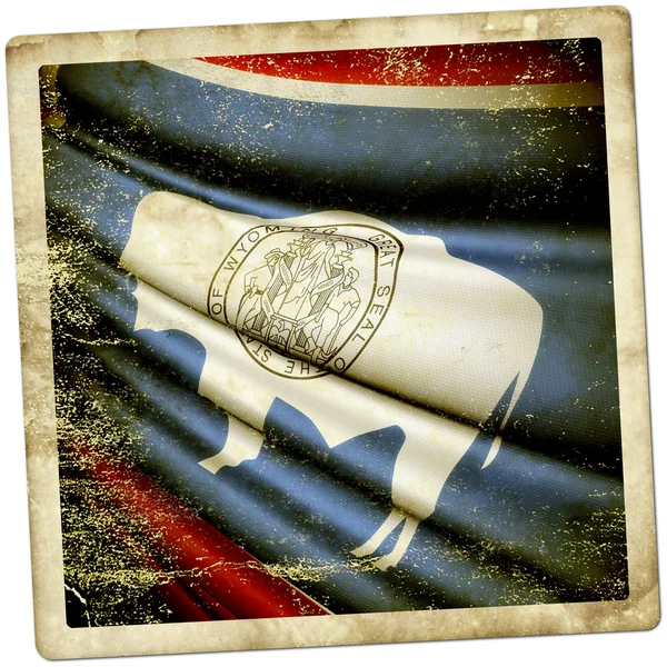 Σημαία του Ουαϊόμινγκ (ΗΠΑ) — Φωτογραφία Αρχείου
