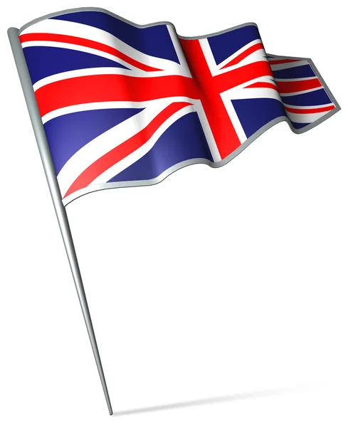 Storbritanniens flagga — Stockfoto