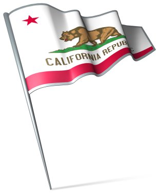Flagge Kaliforniens (usa)