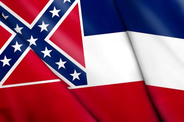 Mississippi (ABD bayrağı) — Stok fotoğraf