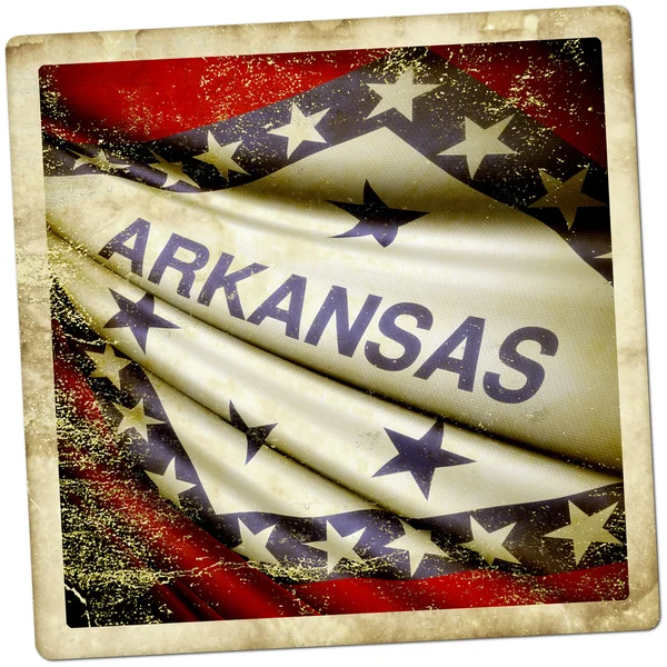 Flag of Arkansas (USA) — Stock Photo, Image