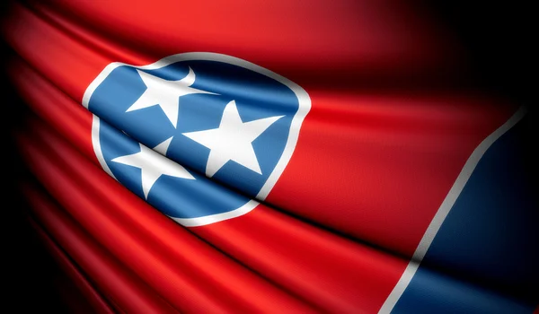 テネシー州 (アメリカ合衆国の国旗) — ストック写真