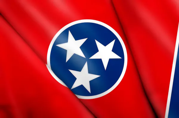 Flag of Tennessee (USA) — Stock Photo, Image