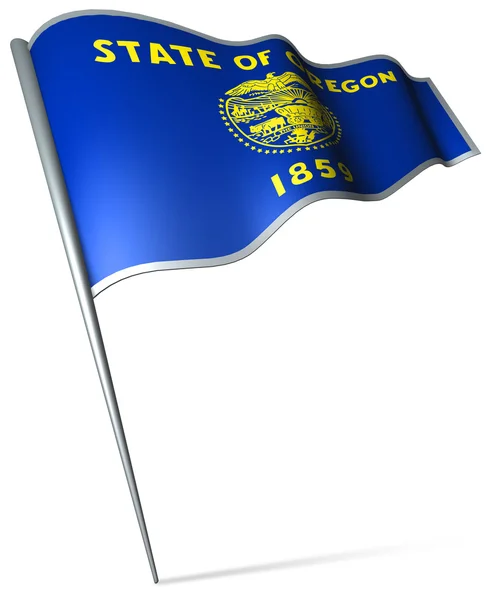 Flag of Oregon (USA) — Stock Photo, Image