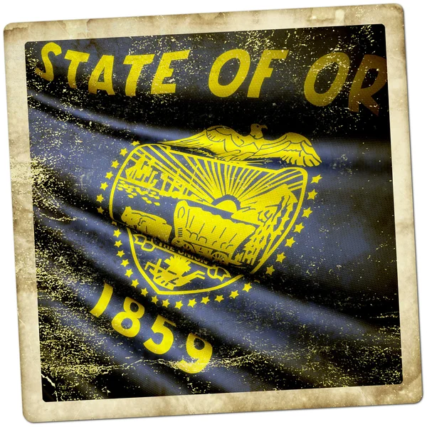 Vlag van oregon (usa) — Stockfoto