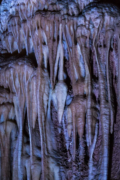 Stalaktity, stalagmity — Stock fotografie