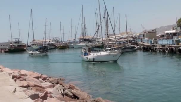 以色列红海城市埃拉特 — 图库视频影像