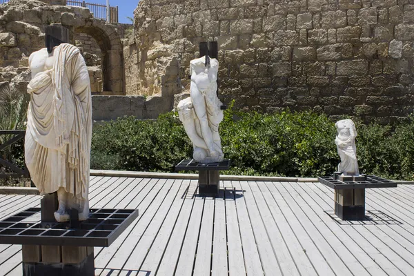 Caesarea Harbor — Stock Photo, Image