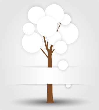 konuşma balonu kağıt kesme, vektör