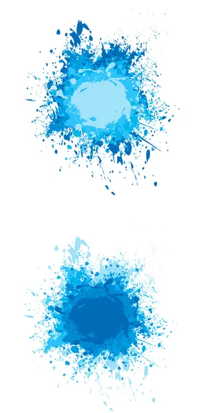 Ink splashes — Stock Vector