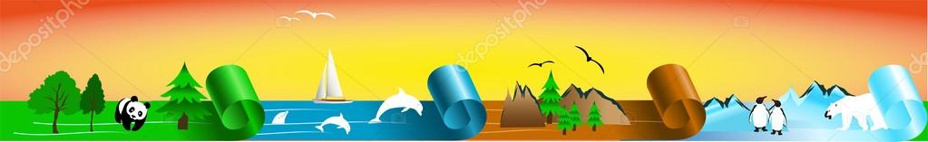 Seasons — Stock Illustration Seasons Stock Vector