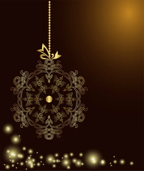 Nouvel an et joyeux Noël — Image vectorielle