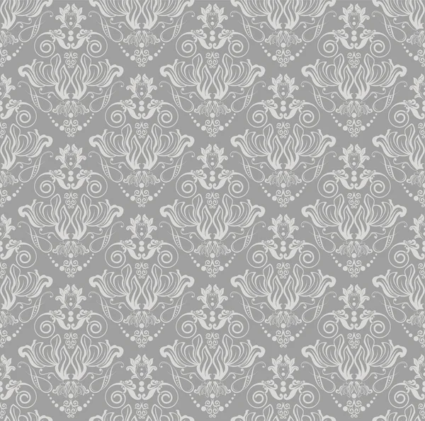 Damask seamless pattern — Stock Vector