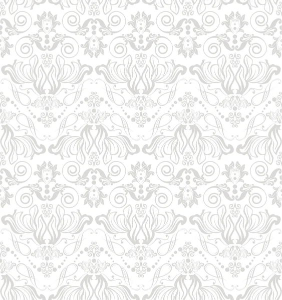 Damask seamless pattern — Stock Vector