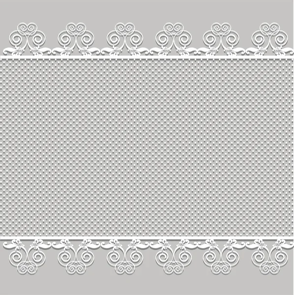 Cute vector Straight lace — Stock Vector