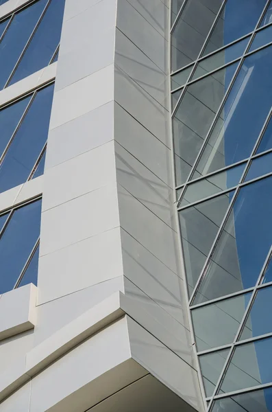 Detail of the facade. The modern office building. Stock Photo