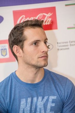 Donetsk, Ukrayna - Şub. 14: renaud lavillenie - Olimpiyat cham