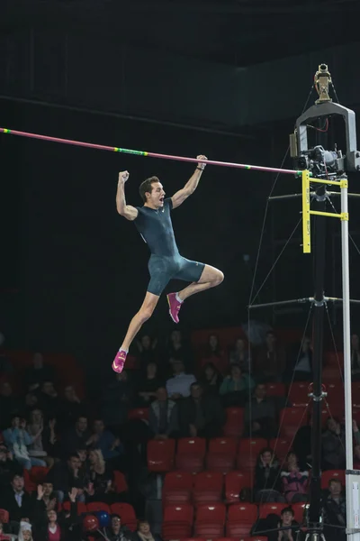 Donetsk, Ukrayna - Şubat 15: Renaud Lavillenie - Olimpiyat cham