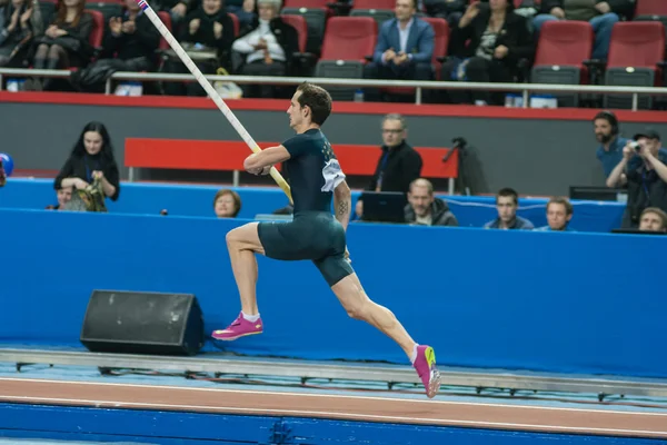 Donetsk, Ukrayna - Şubat 15: Renaud Lavillenie - Olimpiyat cham