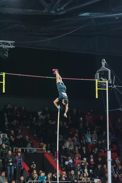 Donetsk, Ukrayna - Şubat 15: Renaud Lavillenie - Olimpiyat cham