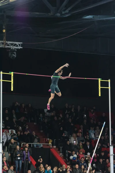 Donetsk, Ukrayna - Şubat 15: Renaud Lavillenie - Olimpiyat cham