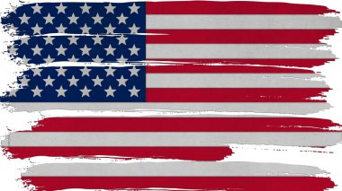 Amerika Birleşik Devletleri Bayrak boya doku