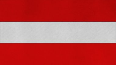 Dikiş ile Avusturya bayrak doku