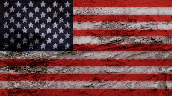 Estados Unidos Bandera pintura textura — Foto de Stock