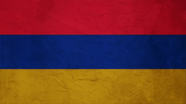 Armenia flag Crepe Tekstura papieru — Zdjęcie stockowe