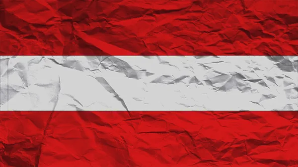 Austria textura de papel bandera con costura —  Fotos de Stock