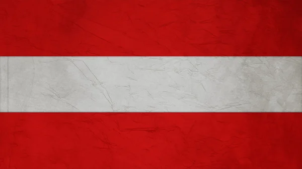 Österreich Flagge Krepppapier Textur — Stockfoto