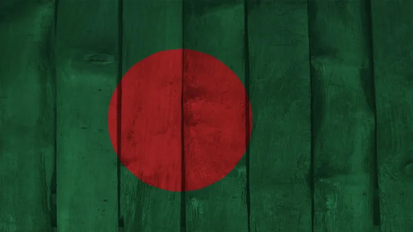 Bangladesh flagga japanska mattor textur — Stockfoto