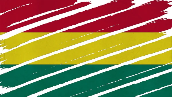 Bolivia Bandiera texture tinta — Foto Stock